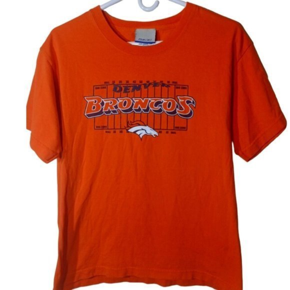 Children's Denver Broncos Orange T-shirt‎ Size XL